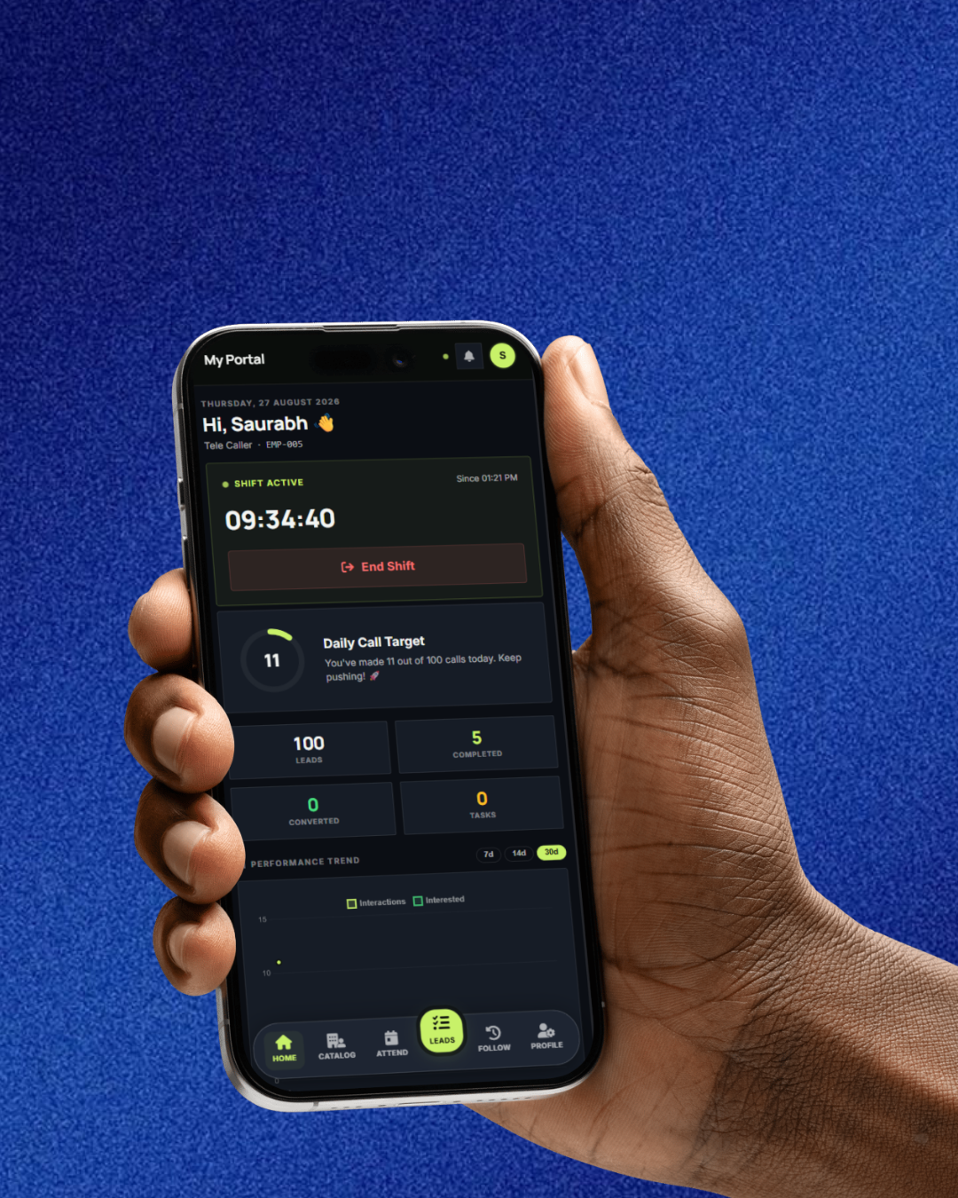Employee Self-Service Interface